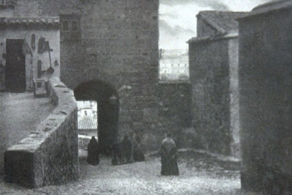 Fotografía tomada por el doctor Rothberger en Toledo en 1906.