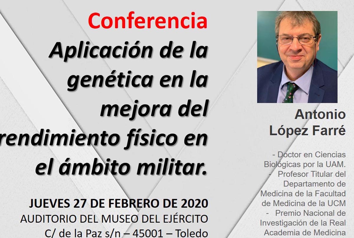 Conferencia sobre la genética en el ámbito del rendimiento físico