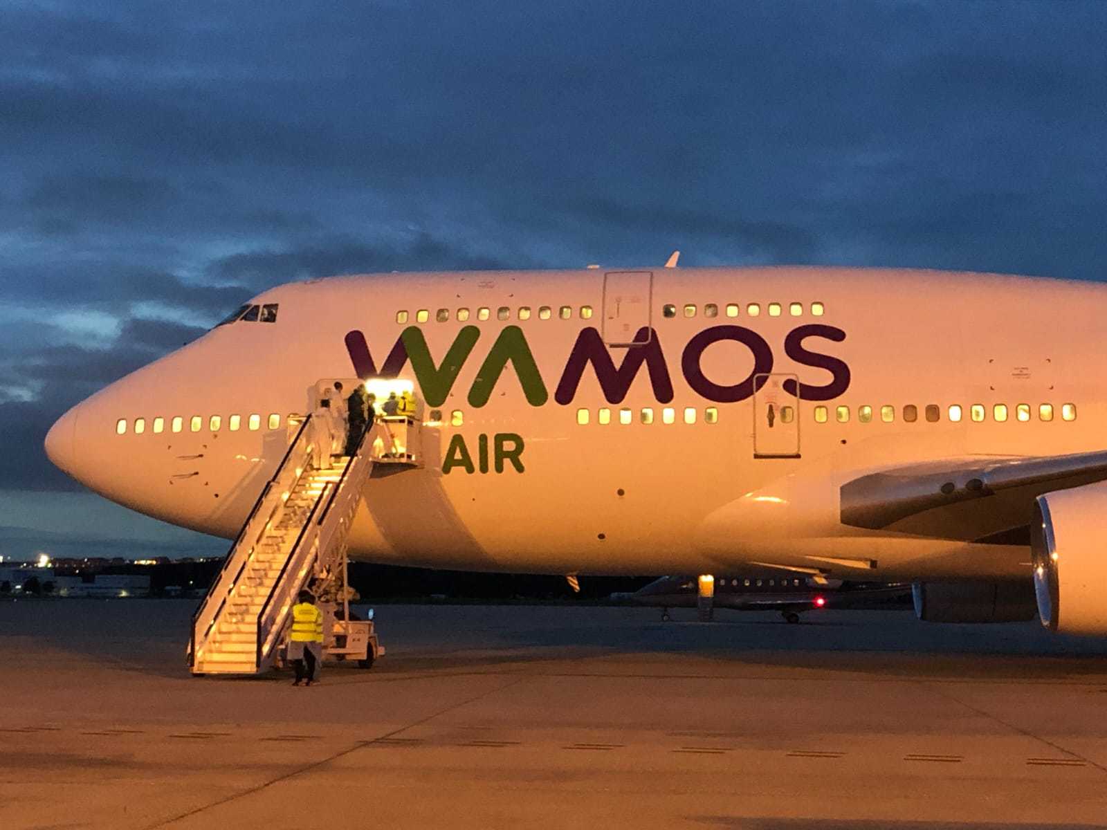 Este es el avión que ha repatriado a los españoles en Wuhan.