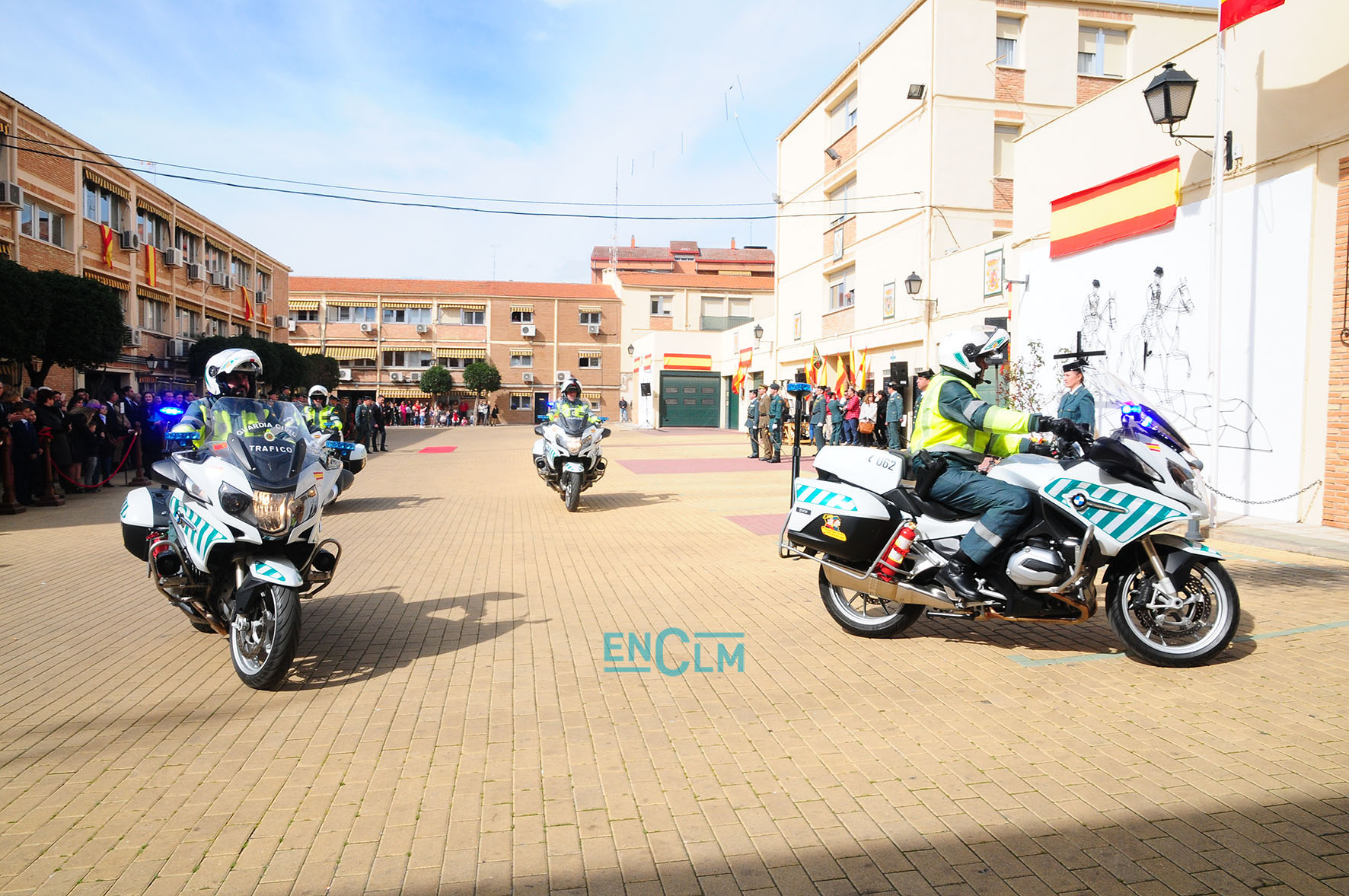 Interior del actual cuartel de la Guardia Civil en Toledo.