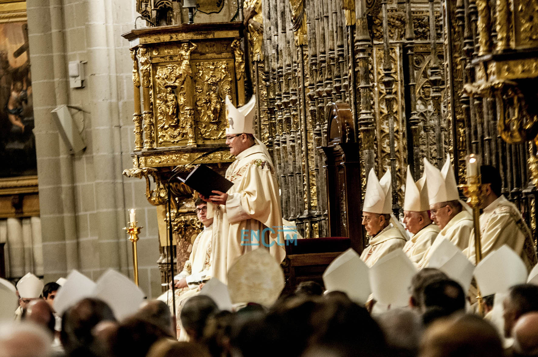 Eucaristía en la Catedral de Toledo.