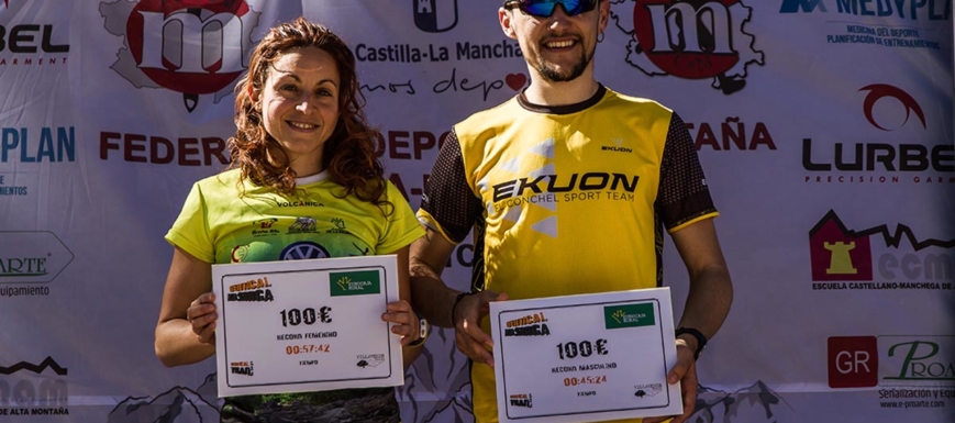 Belén Alcalde y Carlos García ganaron la VII Vertical Trail la Sarga