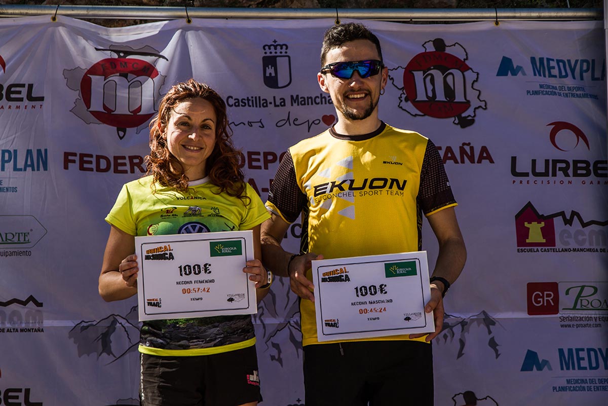 Belén Alcalde y Carlos García ganaron la VII Vertical Trail la Sarga