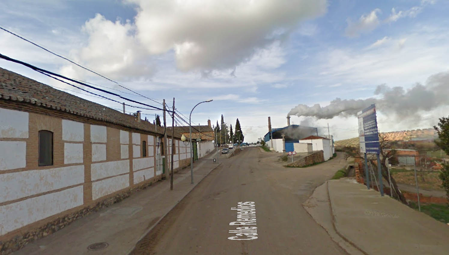 Calle Remedios, en Los Navalmorales (Toledo).