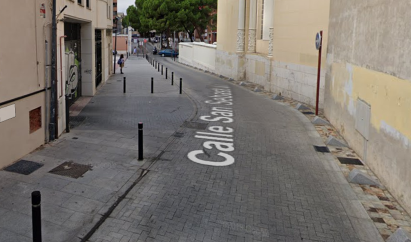 La agresión se produjo durante la madrugada del sábado en la calle San Sebastián, en Guadalajara.