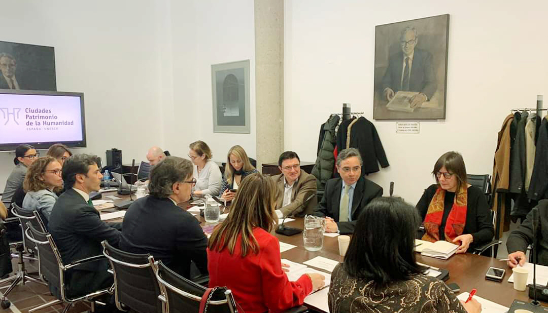 Reunión la Comisión de Educación, Cultura y Deporte del Grupo de Ciudades Patrimonio de la Humanidad.