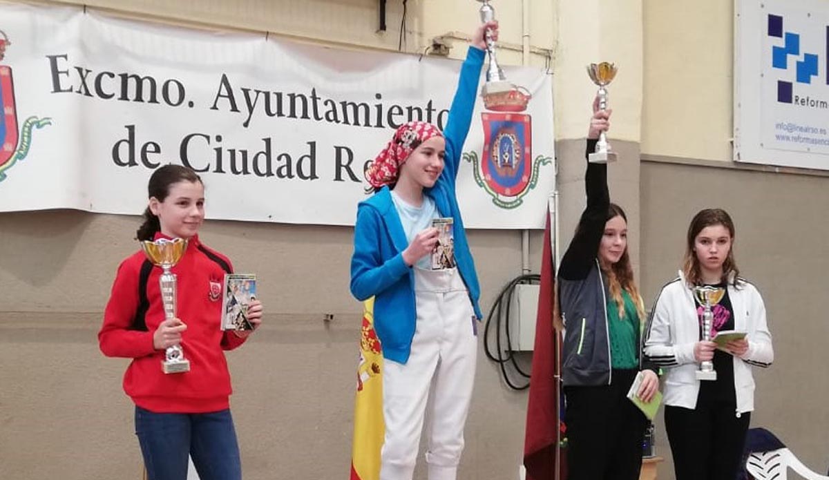 Buena actuación del Club de Esgrima Toledo en el Regional de Menores