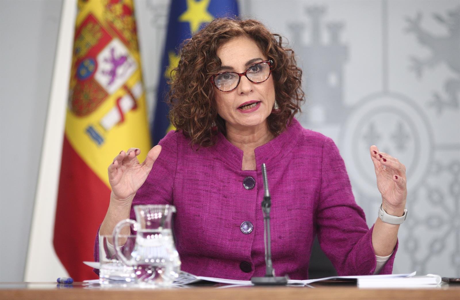 María Jesús Montero, portavoz del Gobierno y ministra de Hacienda.