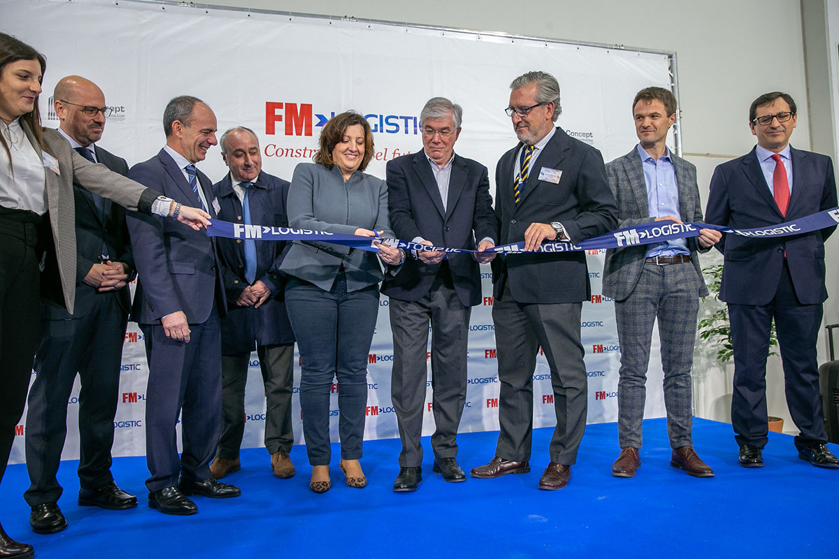 Inauguración de la ampliación de la plataforma de FM Logistics en Illescas.