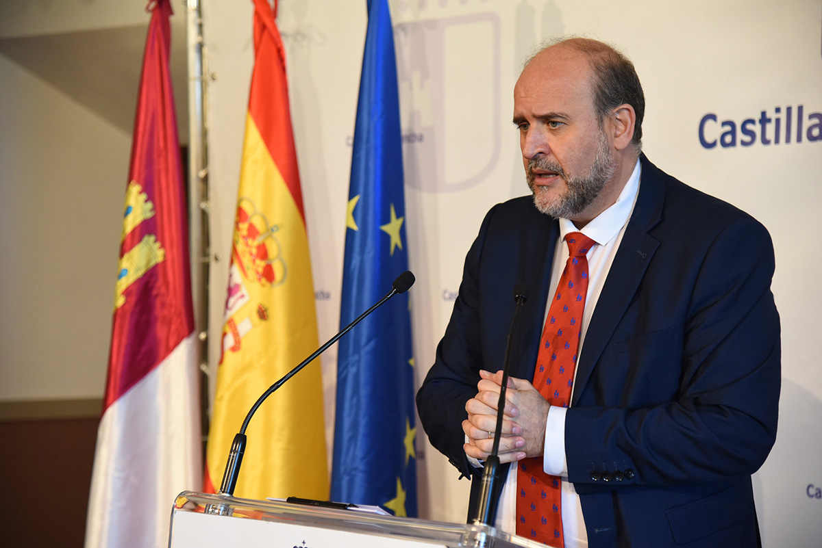 Rueda de prensa de José Luis Martínez Guijarro.