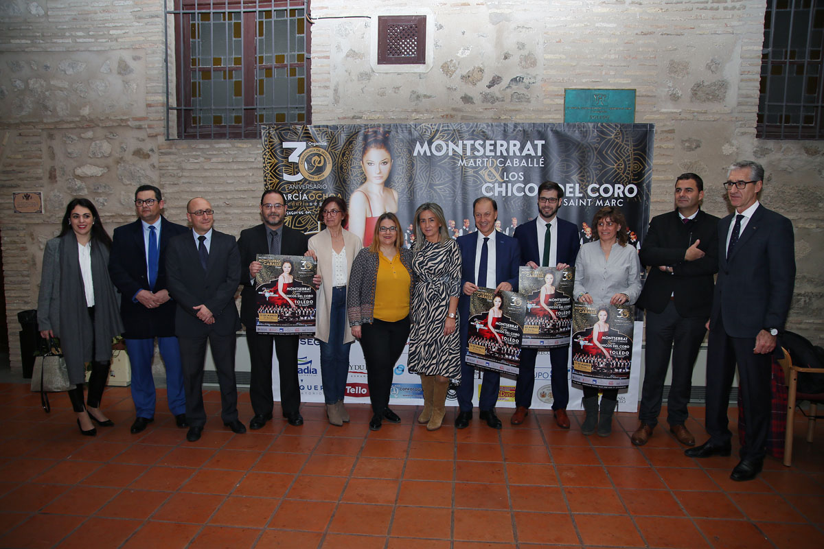 Presentación del concierto benéfico "Recordando a Montserrat Caballé".