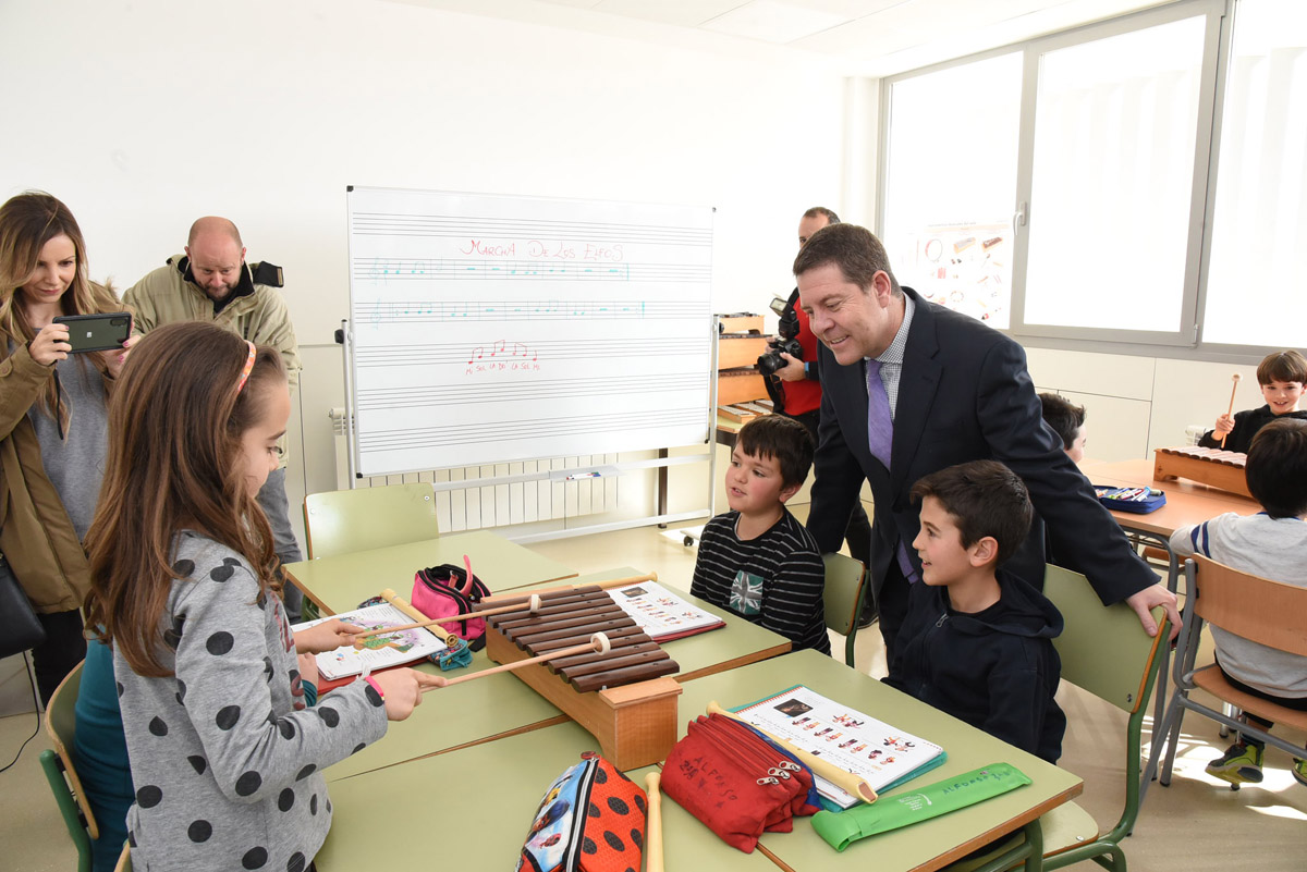 Inauguración del CEIP "Ildefonso Navarro" de Villamalea.