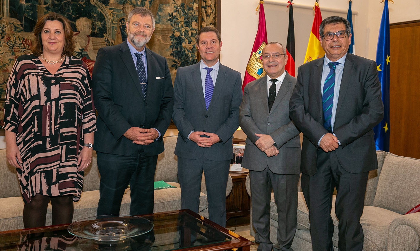 Page y Patricia Franco, en Toledo junto a los embajadores de Francia y Alemania.