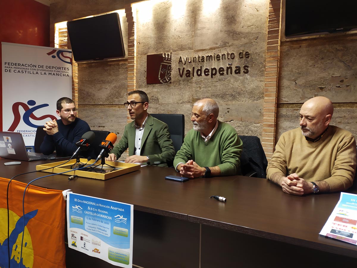 Presentación del Open Nacional de Natación Adaptada