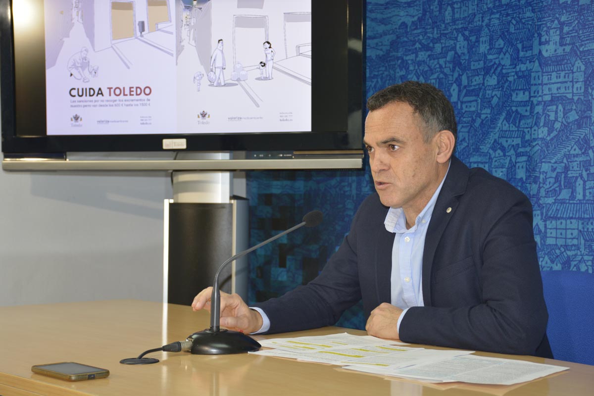 Ramón Lorente presentó la campaña "Cuida Toledo"