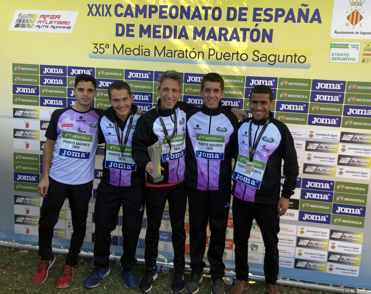El equipo del Club de Atletismo Albacete Diputación subcampeón de España