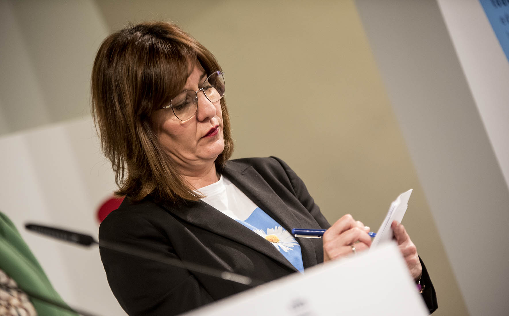 Blanca Fernández, portavoz del Gobierno de CLM y consejera de Igualdad.