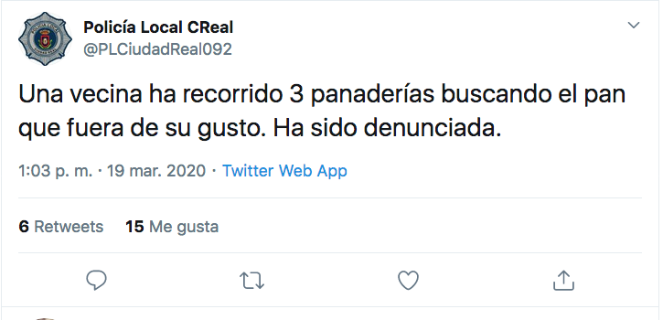 Hasta tres panaderías diferentes se recorrió una mujer par buscar el pan que le gustaba. Increíble pero cierto en pleno confinamiento por el coronavirus.