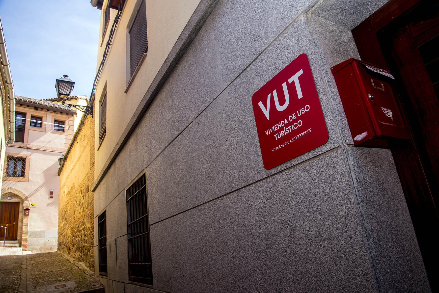 Viviendas de uso turístico en el Casco Histórico de Toledo.