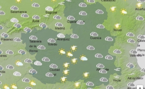 Previsiones de Aemet para hoy viernes en CLM.