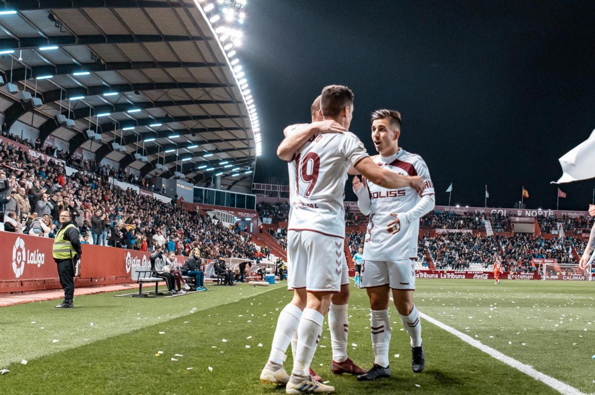 Pedro Sánchez logró el gol del empate del Albacete