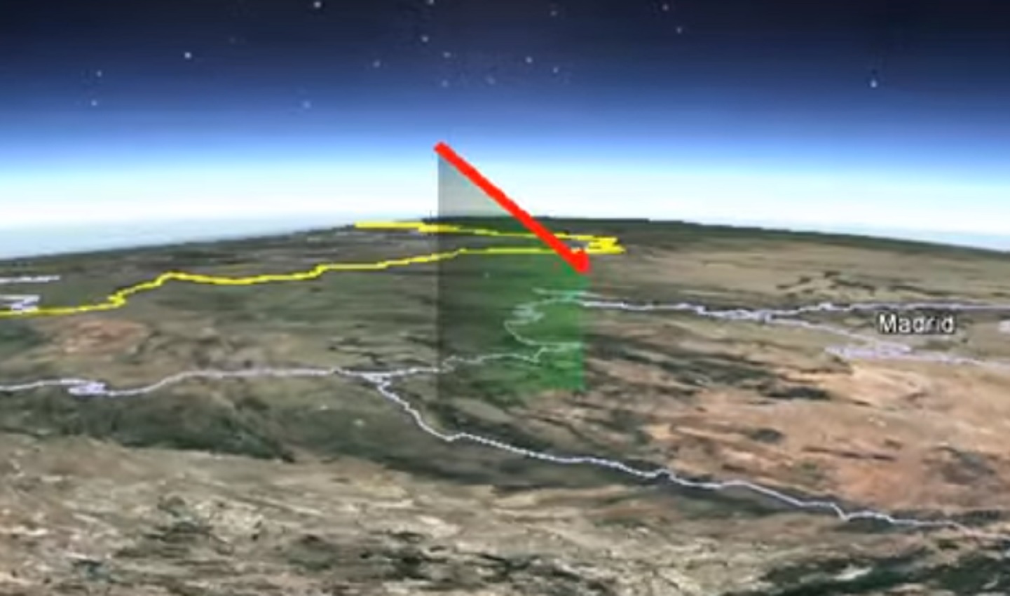 La bola de fuego fue visible hasta de 500 kilómetros de distancia.