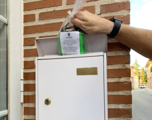 Una iniciativa en Marchamalo para que todos los vecinos tengan mascarillas.