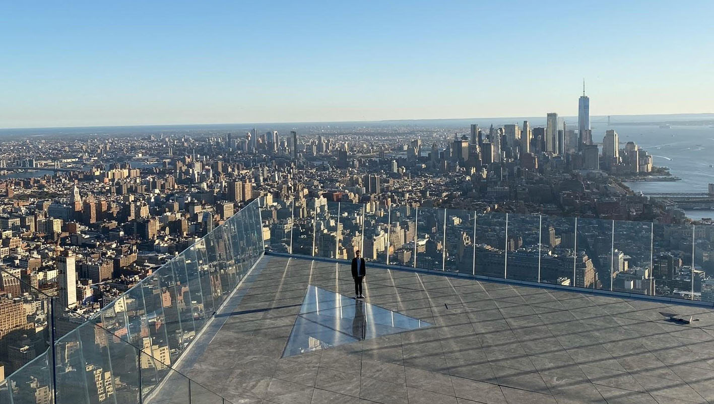 Carlos Julián García, en Nueva York.