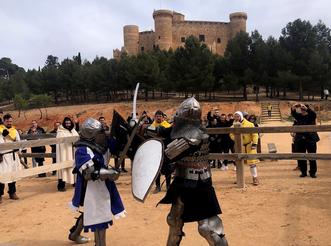 Presentación del VII Campeonato del Mundo de Combate Medieval.