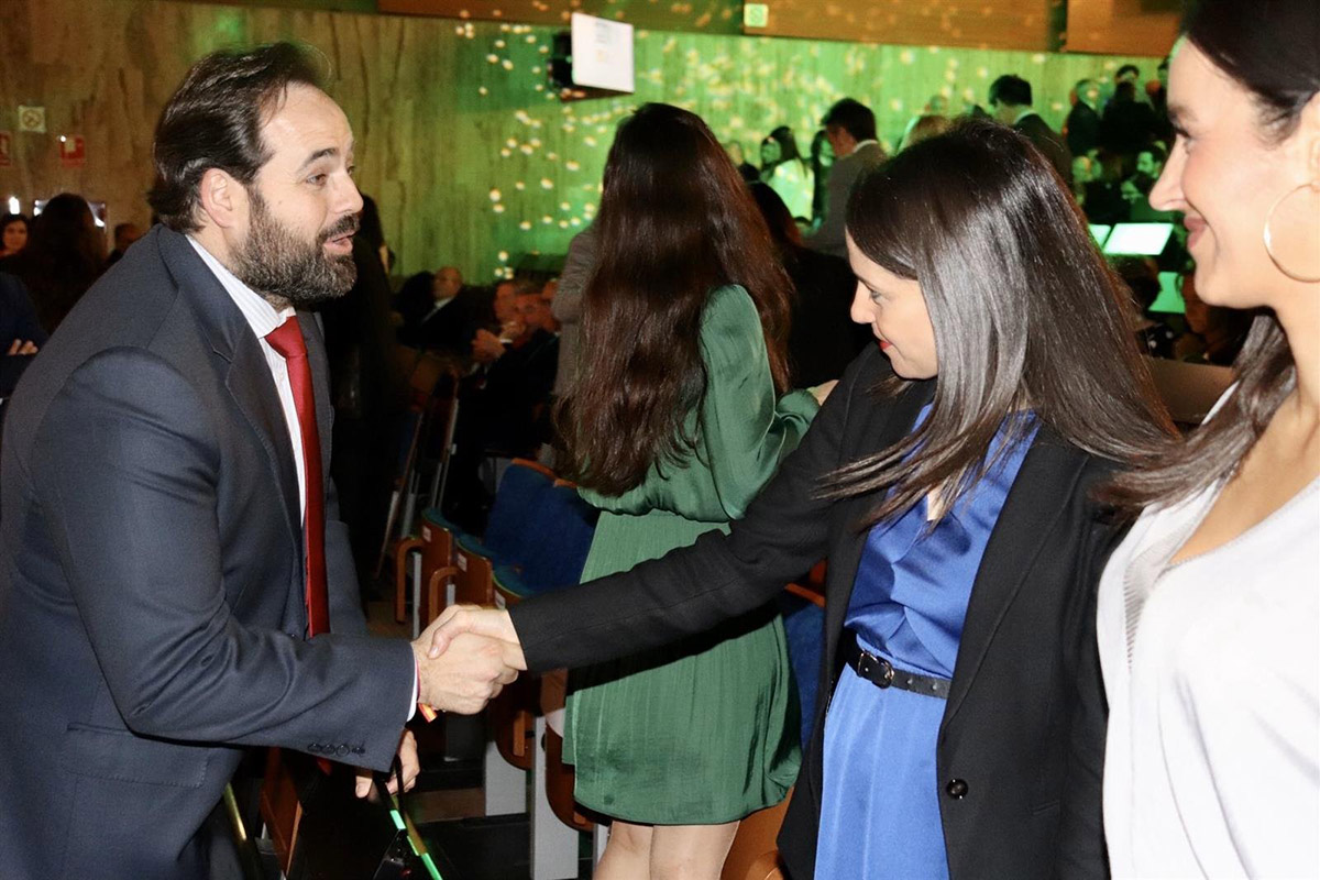 Núñez y Arrimadas se han encontrado en la Asamblea de Elecciones de la Federación Nacional de Asociaciones de Trabajadores Autónomos.