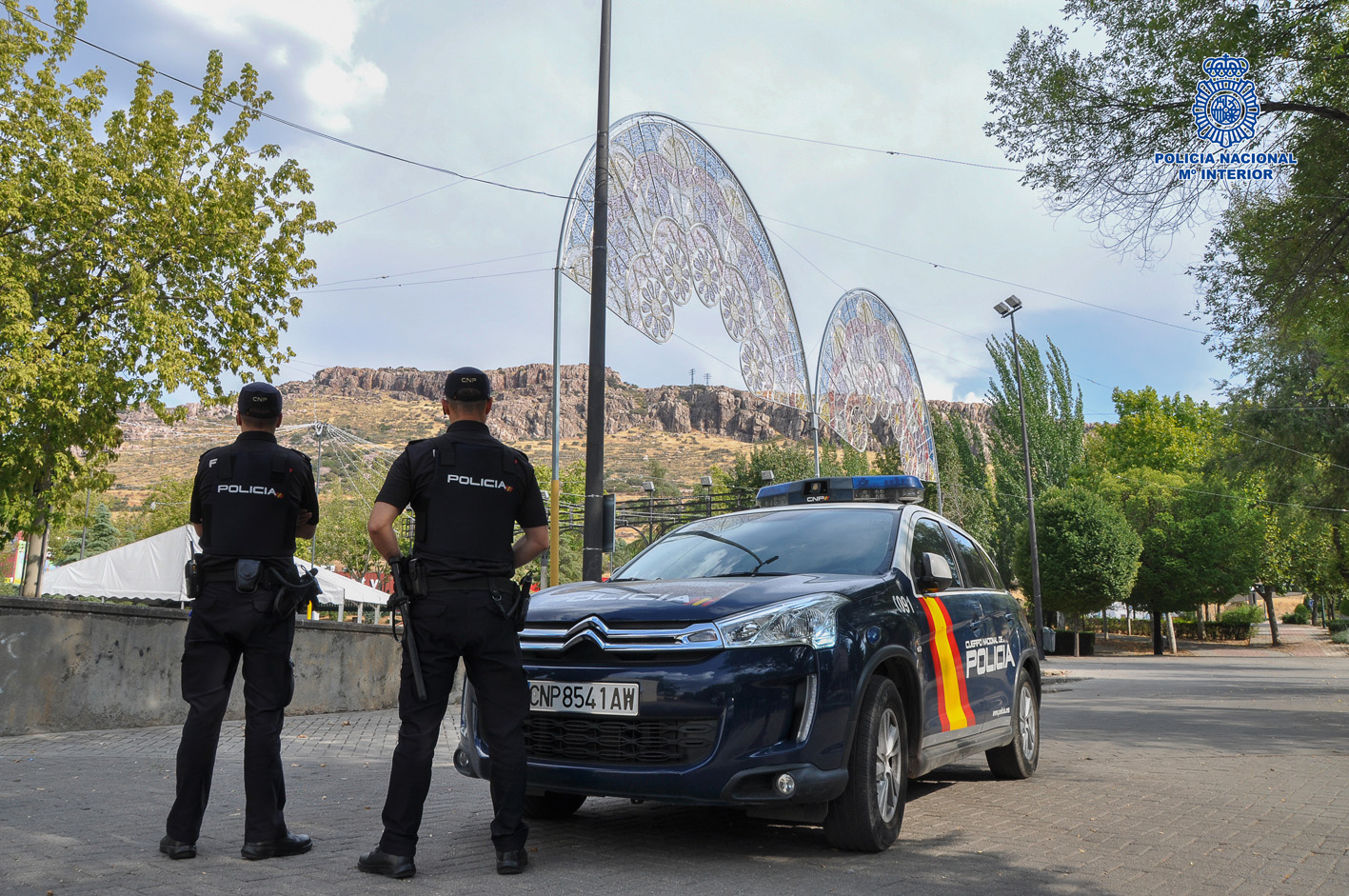 La Policía Nacional se presentó de inmediato en el hospital de Puertollano y detuvo al presunto agresor.