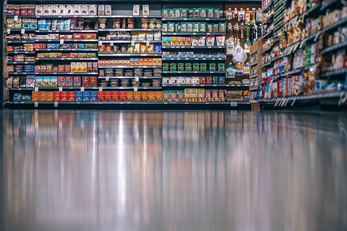 supermercado, comercio, alimentación