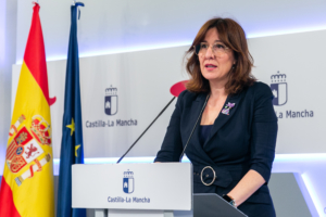 Blanca Fernández, consejera de Igualdad y portavoz del Gobierno.