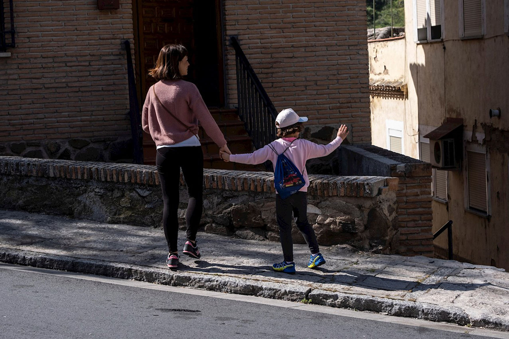 Niños salen del confinamiento en Toledo ya en desescalada