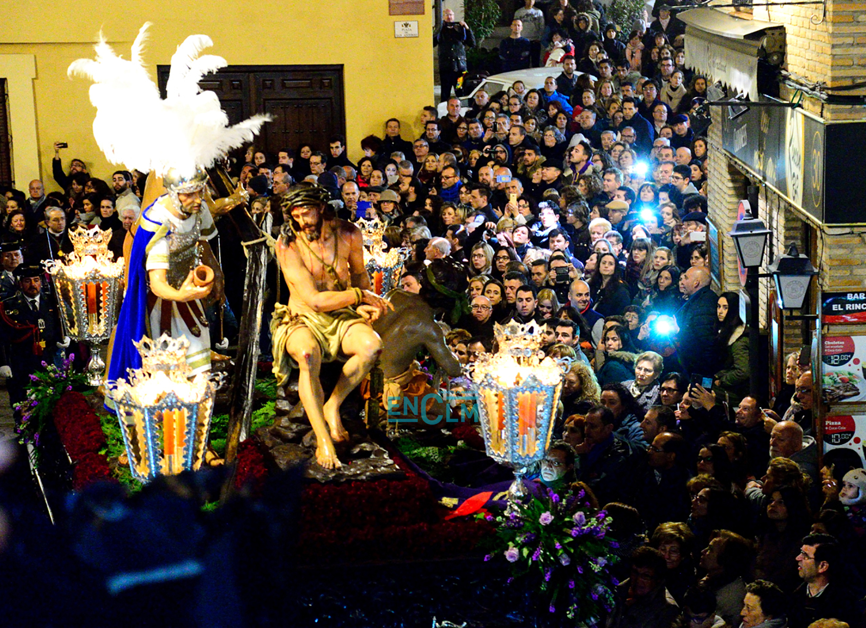 Llenazo en Toledo durante la Semana Santa. Foto: Rebeca Arango.