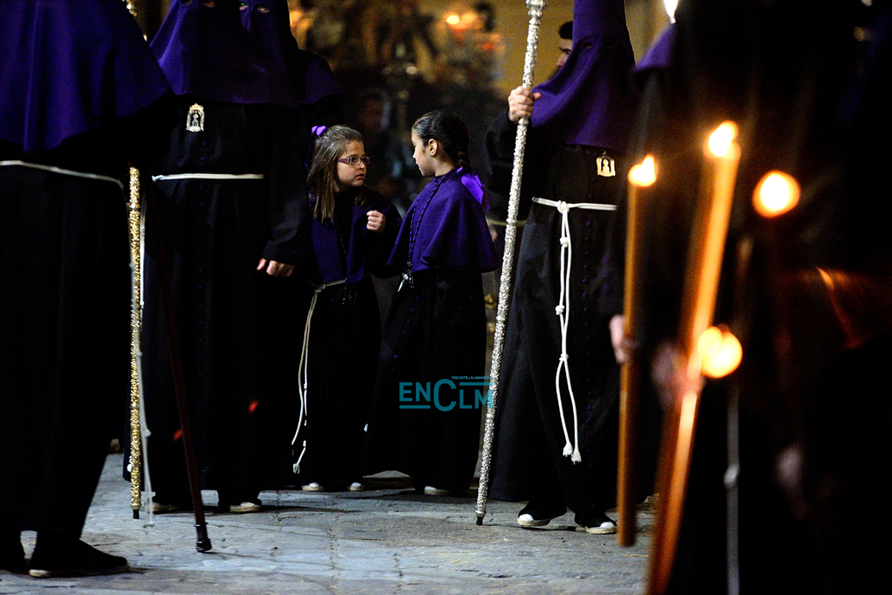 Imagen de archivo de la Semana Santa en Toledo. Foto: Rebeca Arango.