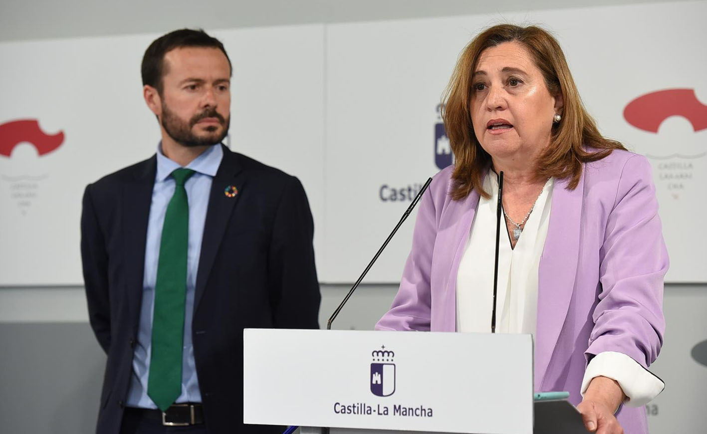 Rosana Rodríguez, consejera de Educación de Castilla-La Mancha.