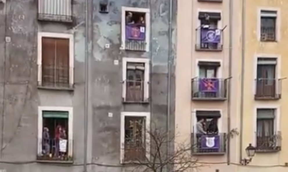 Las Turbas, en Cuenca, a pesar del coronavirus y de la lluvia.