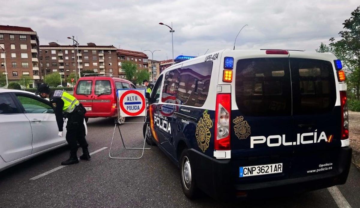 La Policía Nacional detuvo en Toledo a un varón de 72 años por saltarse el confinamiento hasta en nueve ocasiones