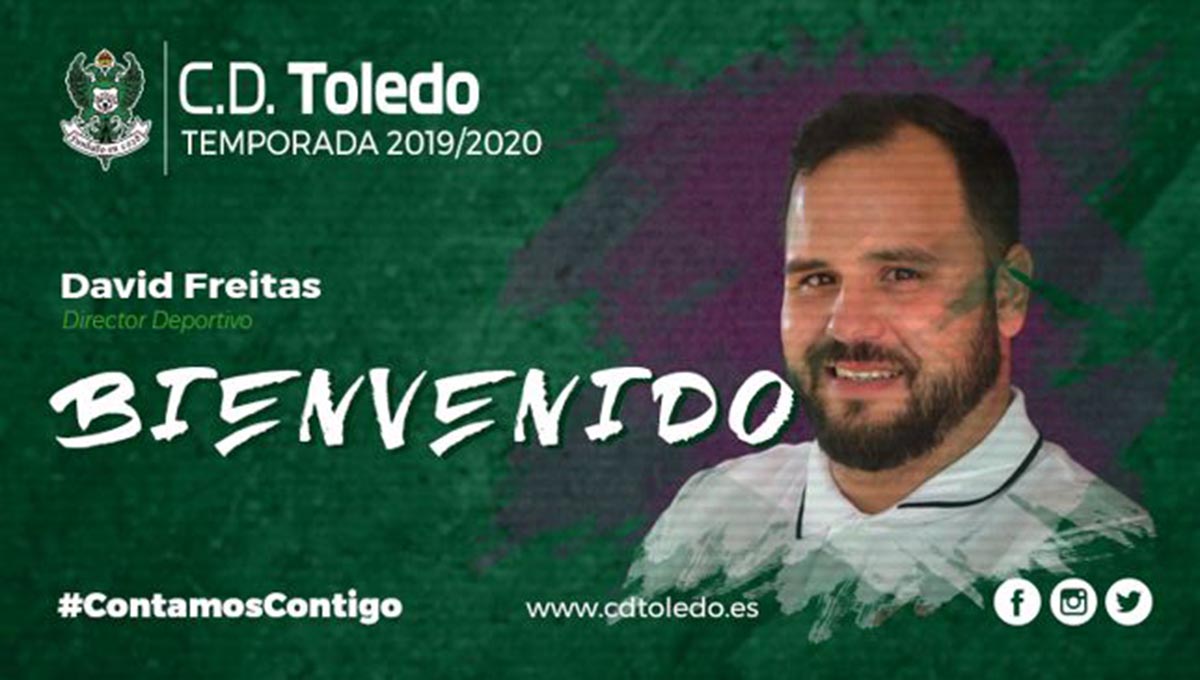 David Freitas empezará a trabajar en el Toledo en cuanto Sanidad lo permita