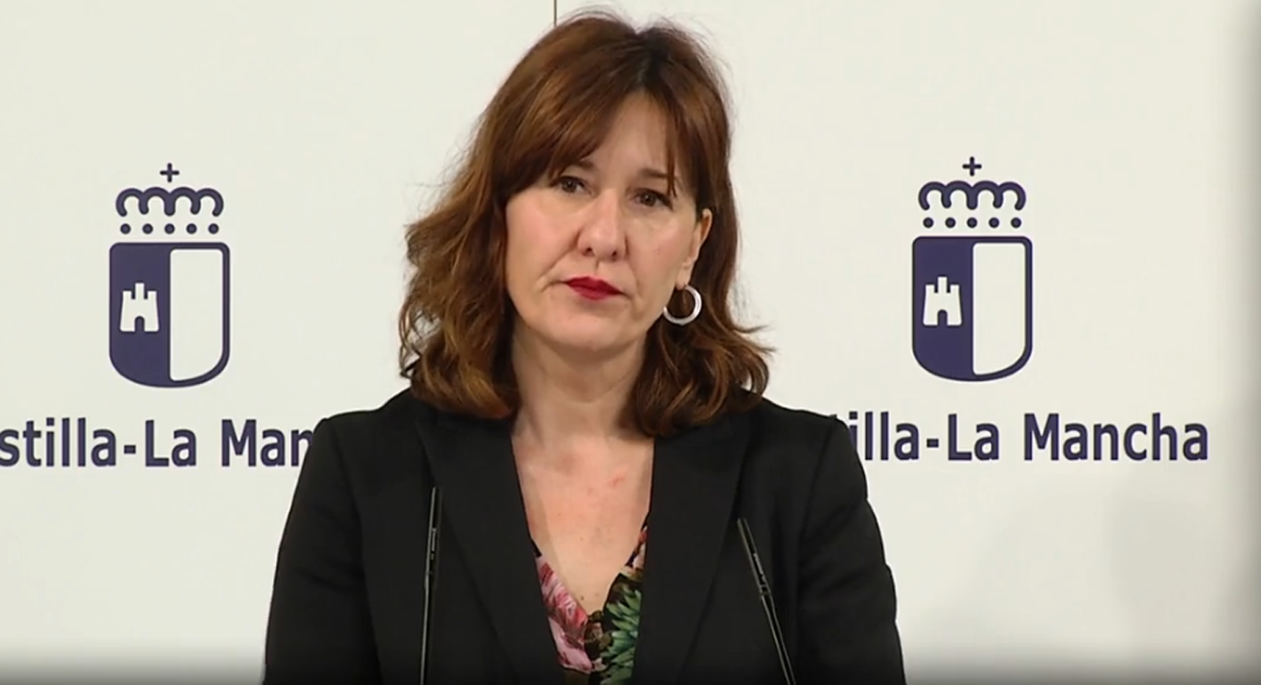 Blanca Fernández, portavoz del Gobierno de Castilla-La Mancha.