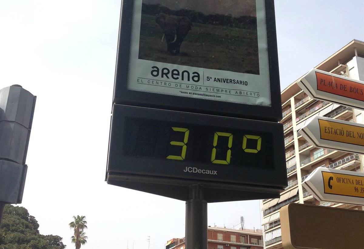 temperaturas. calor. termómetro