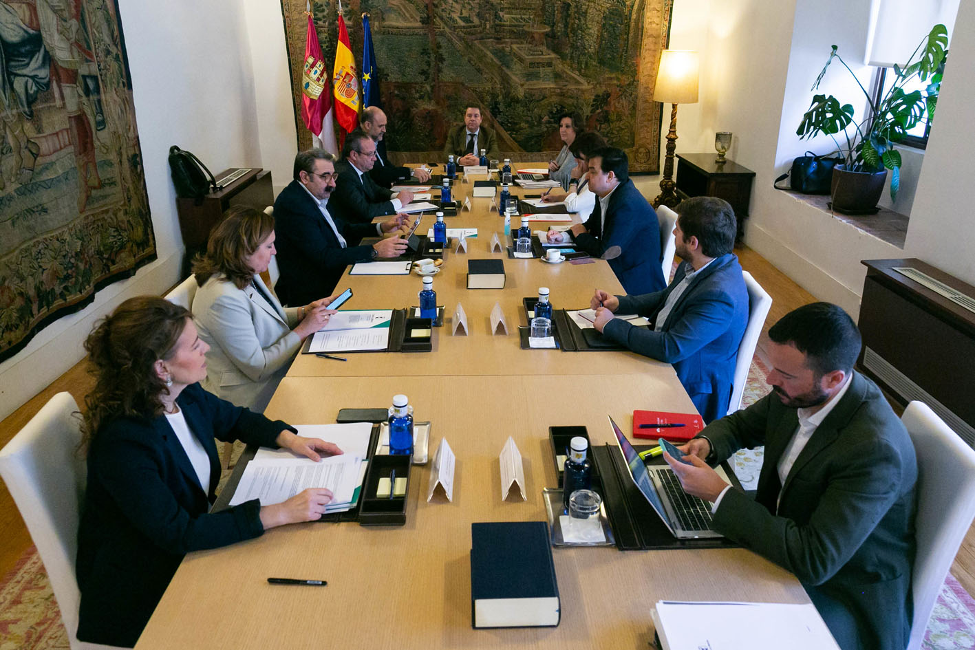 Reunión del Consejo de Gobierno de Castilla-La Mancha de hoy, martes 19 de mayo.