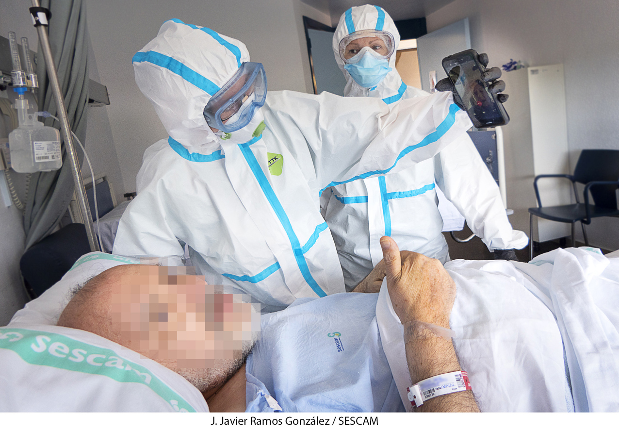 Paciente ingresado y sanado en el hospital de Guadalajara.