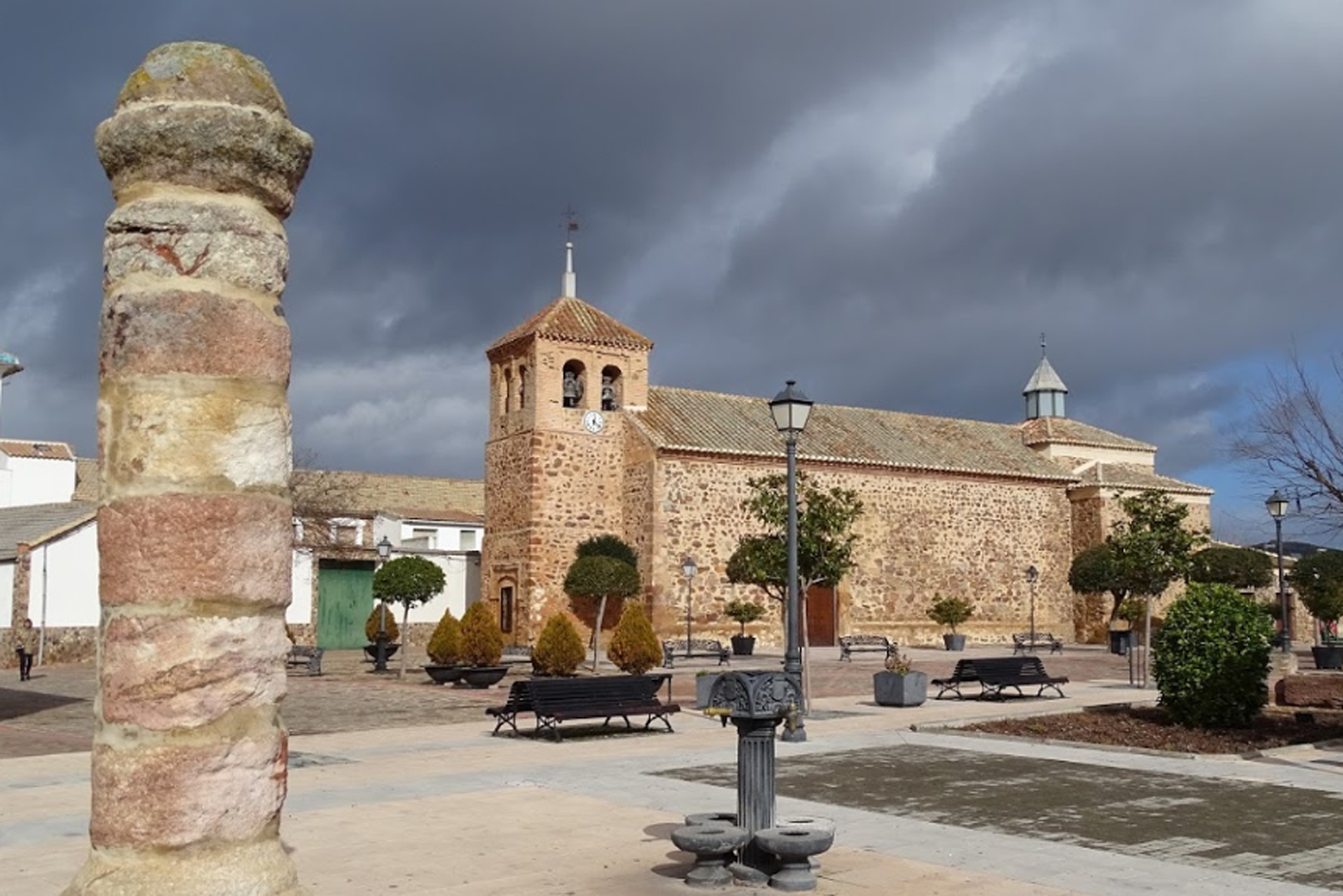 Plaza de Picón, en la provincia de Ciudad Real.