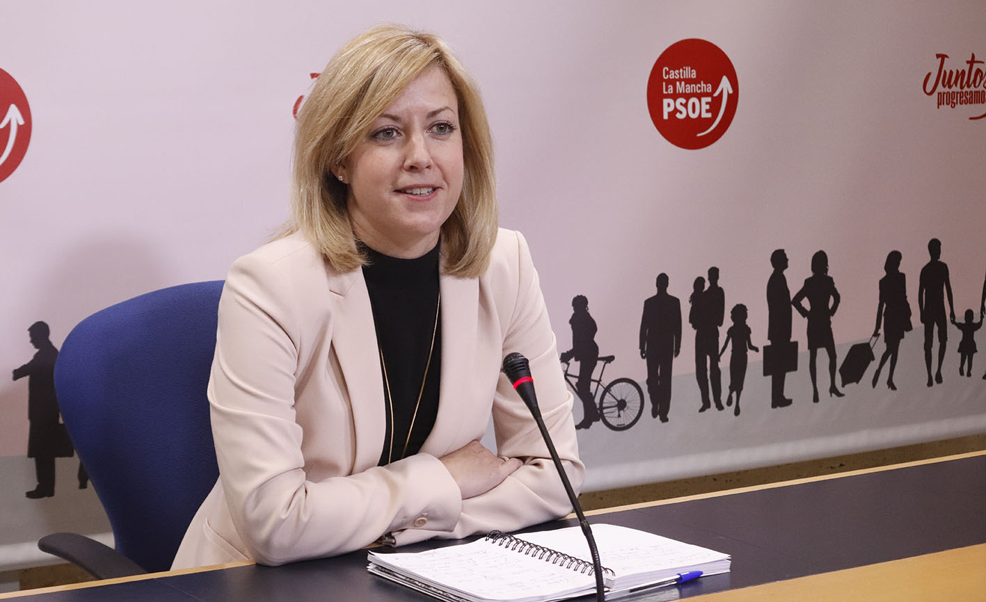 Ana Isabel Abengózar, portavoz del PSOE en las Cortes de Castilla-La Mancha-