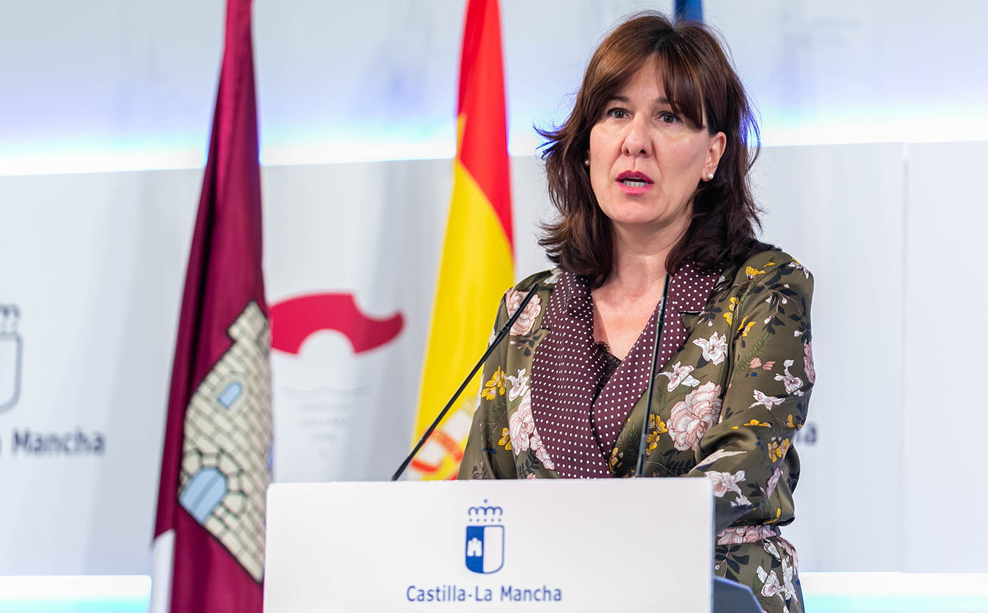 Blanca Fernández, portavoz del Gobierno de CLM y consejera de Igualdad.