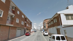 Calle Puerta de Cuenca, en La Roda.