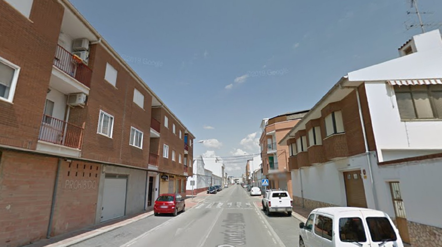 Calle Puerta de Cuenca, en La Roda.