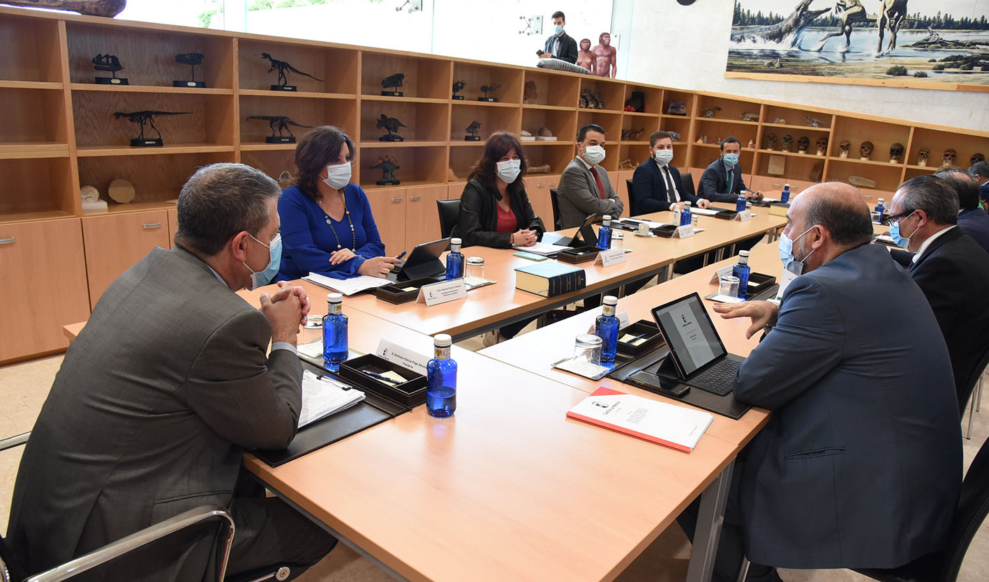 Reunión del Consejo de Gobierno, hoy, en la ciudad de Cuenca.